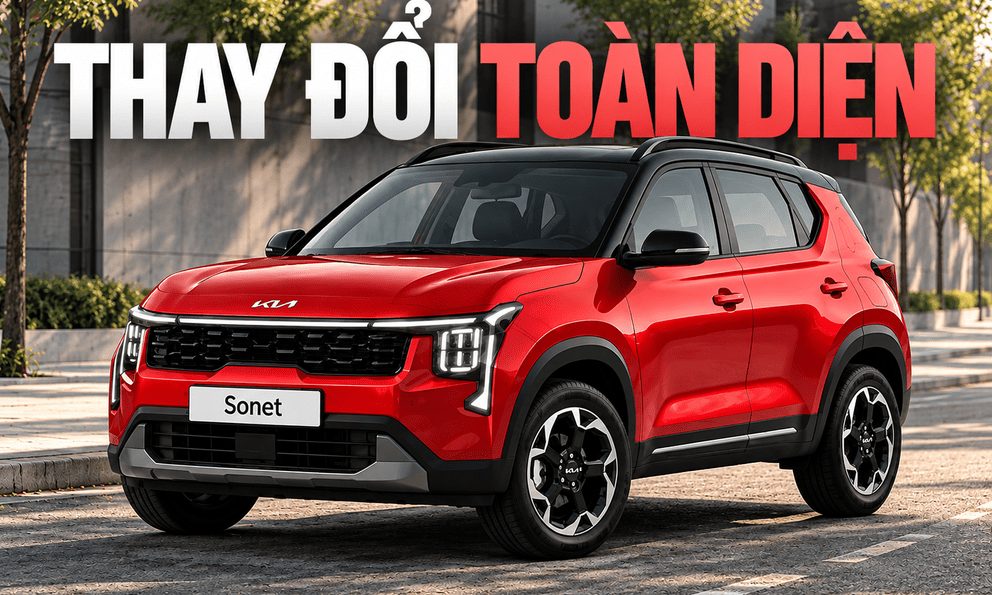 Kia Sonet thế hệ mới tiếp tục lộ diện: Nâng cấp toàn diện khung gầm, màn hình kép 12,3 inch, hứa hẹn có bản hybrid