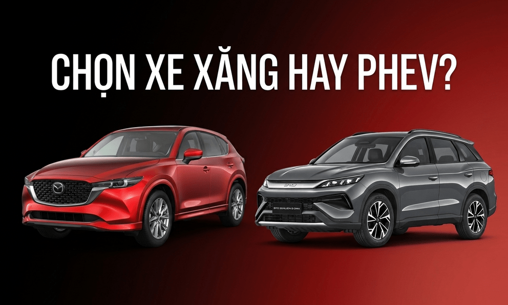 Cầm 659 triệu, mua bản 'base' của BYD Sealion 5 vừa ra mắt hay Mazda CX-5: Đều không có ADAS, chọn xe PHEV hay thuần xăng?