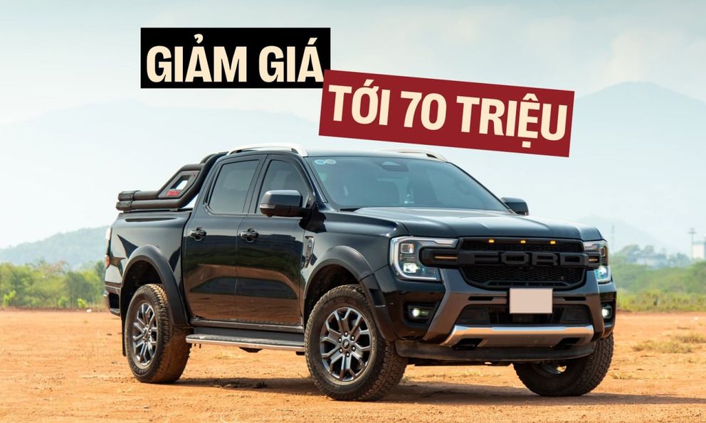 Ford Ranger giảm giá tại đại lý: Bản Raptor giảm nhiều nhất 70 triệu đồng, đều sản xuất năm nay, thêm sức ép cho Triton