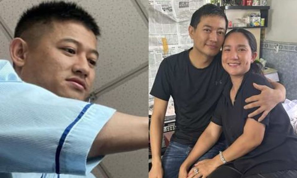 Hình ảnh Quý Bình thời điểm điều trị u não lần đầu được công bố, còn nói 1 câu gây nghẹn ngào