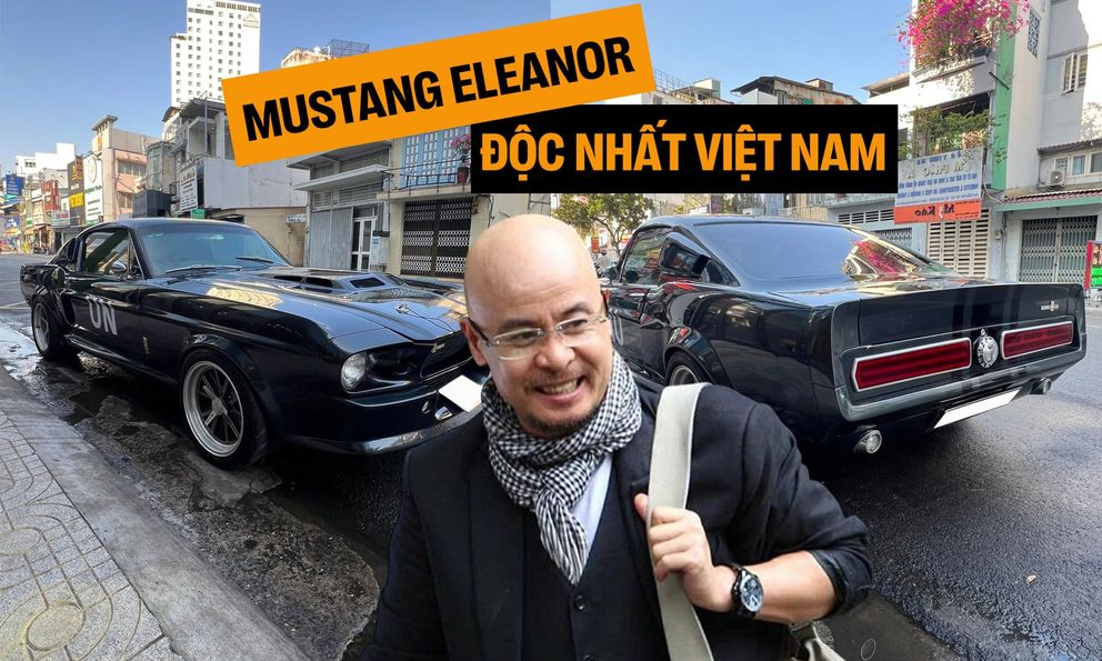 Ông Đặng Lê Nguyên Vũ ‘mở bát’ năm 2026 bằng Ford Mustang Shelby GT500 bản độ độc nhất Việt Nam từng xuất hiện trong phim