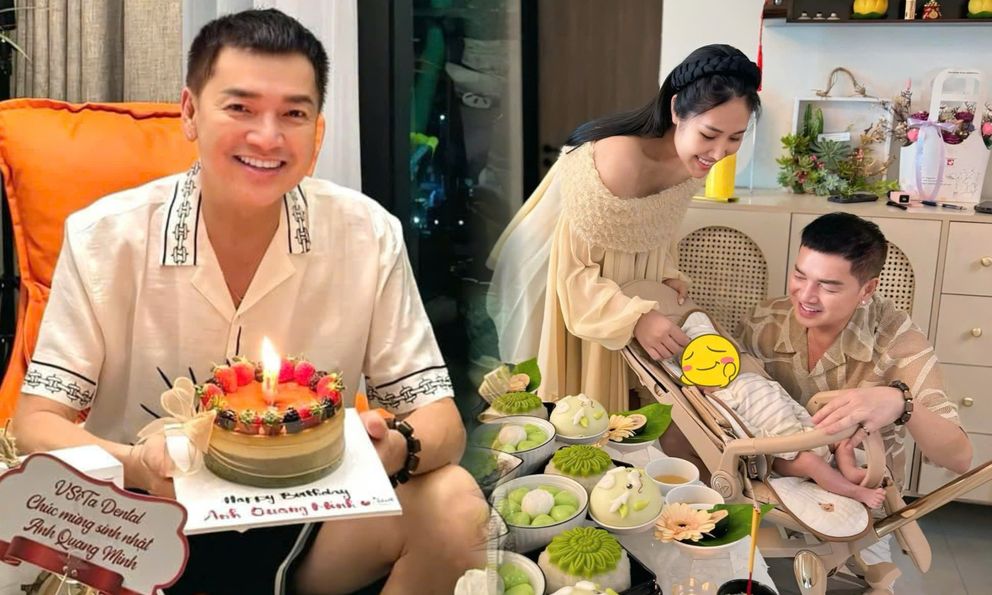 Quang Minh làm cha ở tuổi 65: 