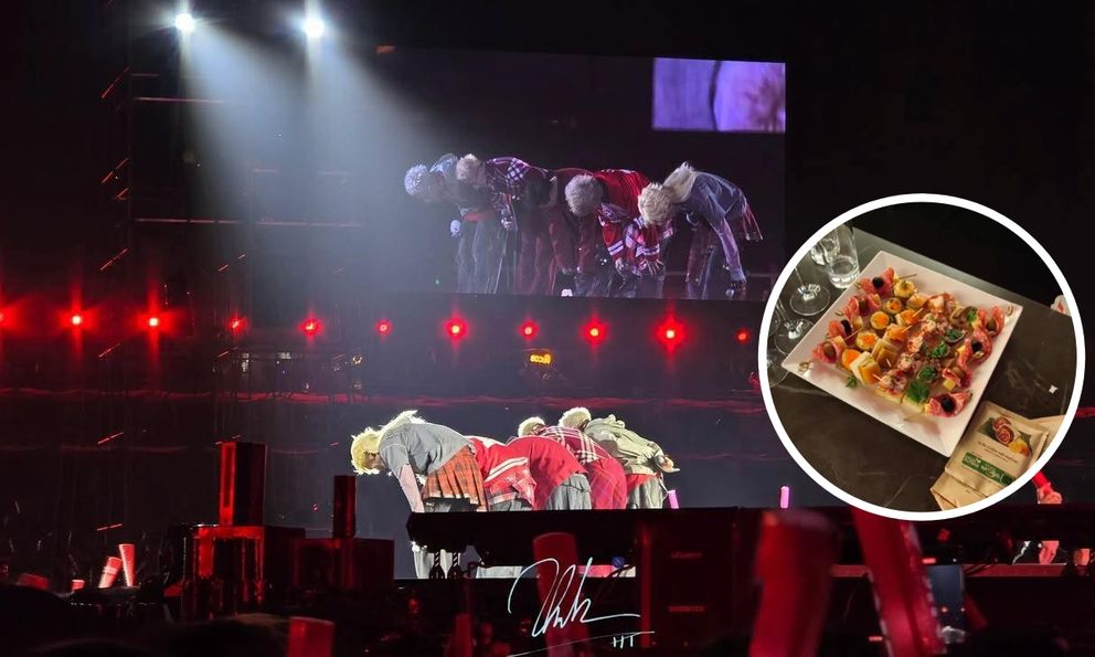Hình ảnh bữa ăn 8 triệu của concert Anh Trai Vượt Ngàn Chông Gai rần rần trên MXH