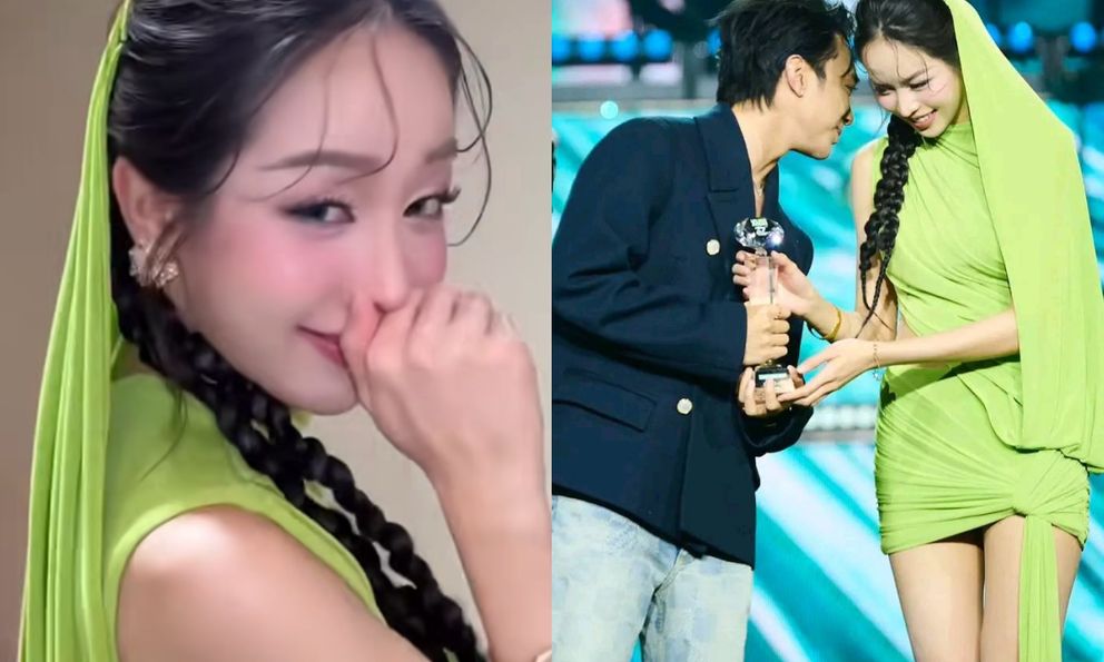 Hoa hậu Thanh Thủy nói gì về Soobin sau lễ trao giải Làn sóng xanh?