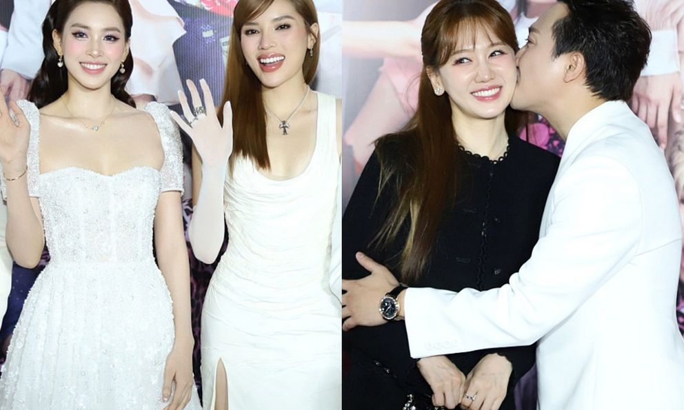 Thảm đỏ gây chấn động: Tiểu Vy - Kỳ Duyên đọ sắc căng đét nhưng chưa hot bằng cảnh tượng này