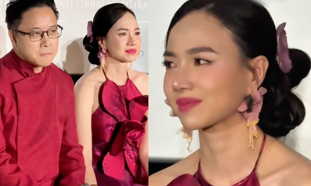 Họp báo phim cổ trang Việt đỉnh nhất: Đinh Ngọc Diệp khóc, phải làm điều này để giữ bình tĩnh