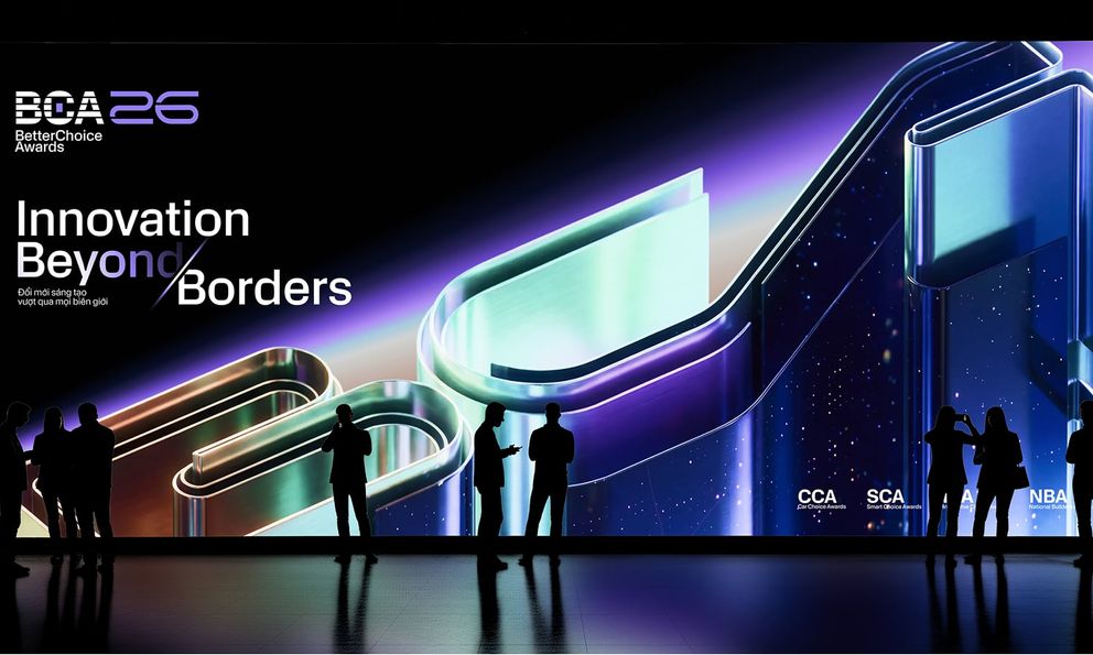 Công nghệ, xe, đổi mới số và Nation Builders, Better Choice Awards 2026 rộng tới đâu?