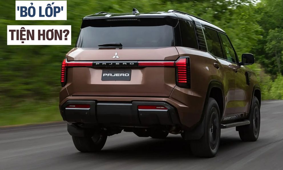 Nhiều người tiếc 'lốp treo' biến mất trên Mitsubishi Pajero đời mới, nhưng lý do phía sau lại khá thuyết phục