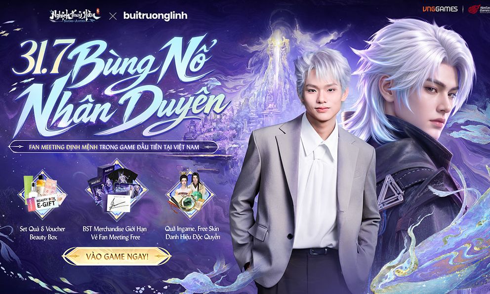 Hiện tượng làng game: Nghịch Thuỷ Hàn tổ chức Fan Meeting Online cho anh trai buitruonglinh ngay trong thế giới ảo