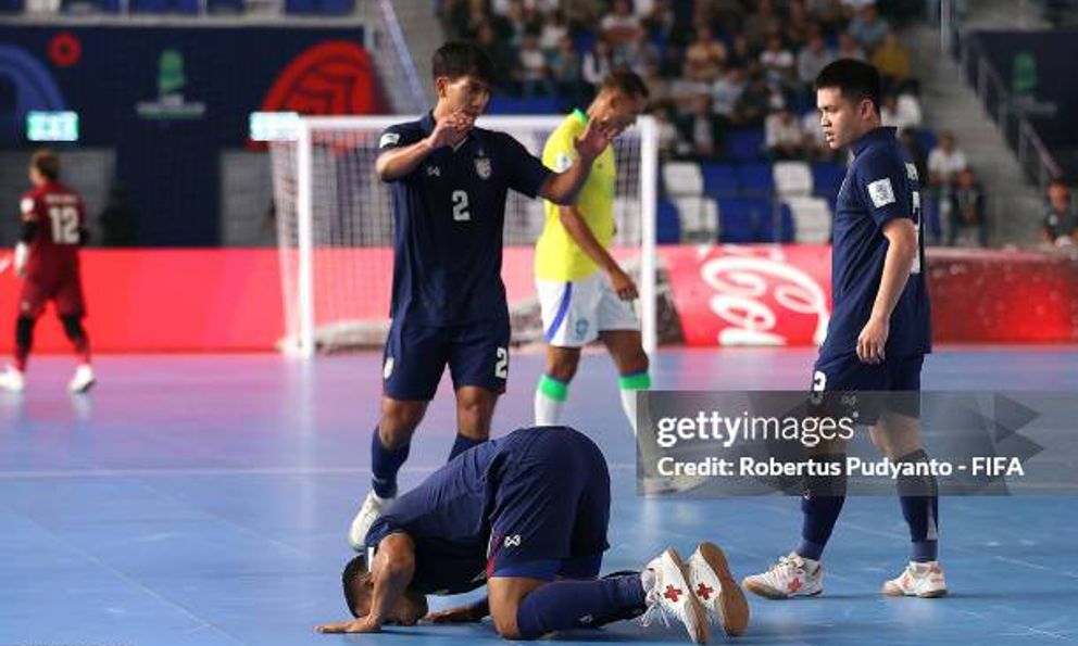 Thảm bại 1-9 trước Brazil, tuyển Thái Lan “trở về mặt đất” sau tấm vé đi tiếp ở World Cup