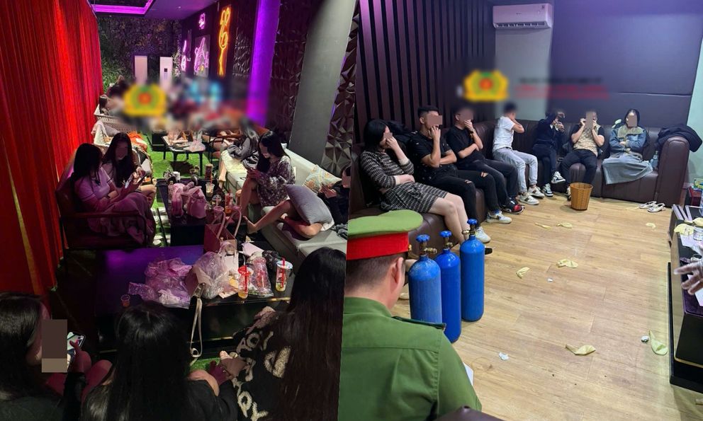 Công an bất ngờ kiểm tra quán bar ở Đà Nẵng ngay sau giao thừa