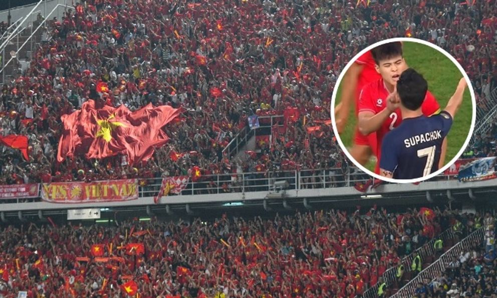 Báo Thái Lan chỉ trích hành động của một bộ phận CĐV Việt Nam