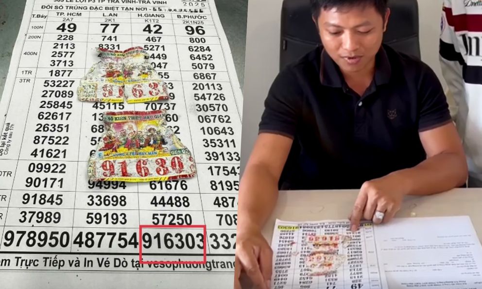 Vụ 2 tờ vé số đặc biệt 4 tỷ đồng bị từ chối trả thưởng: 8 tờ tặng cho người thân trúng 16 tỷ đồng