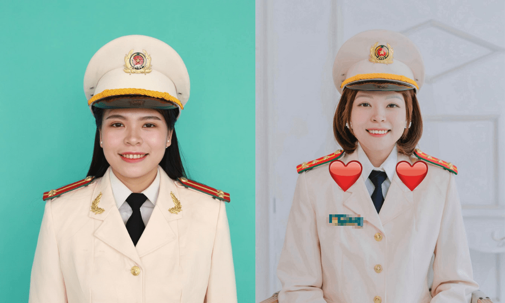 Nữ công an trẻ 2 lần đi chụp ảnh thờ, lý do khiến ai cũng bật khóc