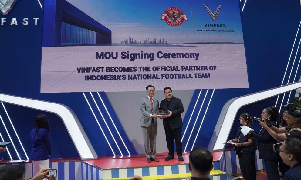 VinFast tài trợ cho đội tuyển Indonesia và “siêu dự án” 600 tỷ đồng cho giấc mơ World Cup