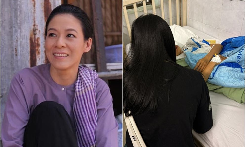 Nữ nghệ sĩ được yêu mến bị tai nạn trên đường đi đón con, hoàn cảnh rất khó khăn