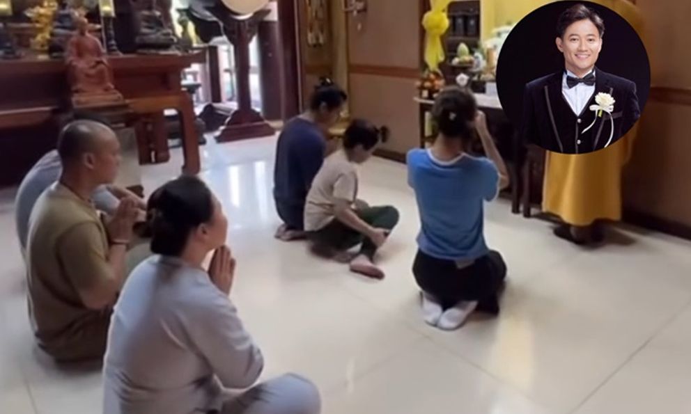 Con gái riêng vợ Quý Bình: 