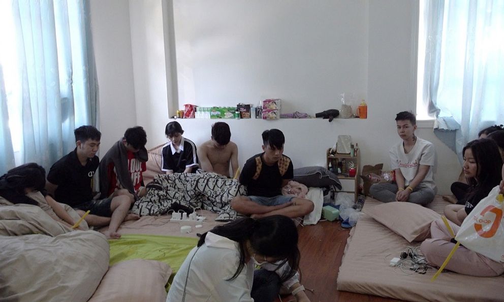 Hiện trường vụ bắt 