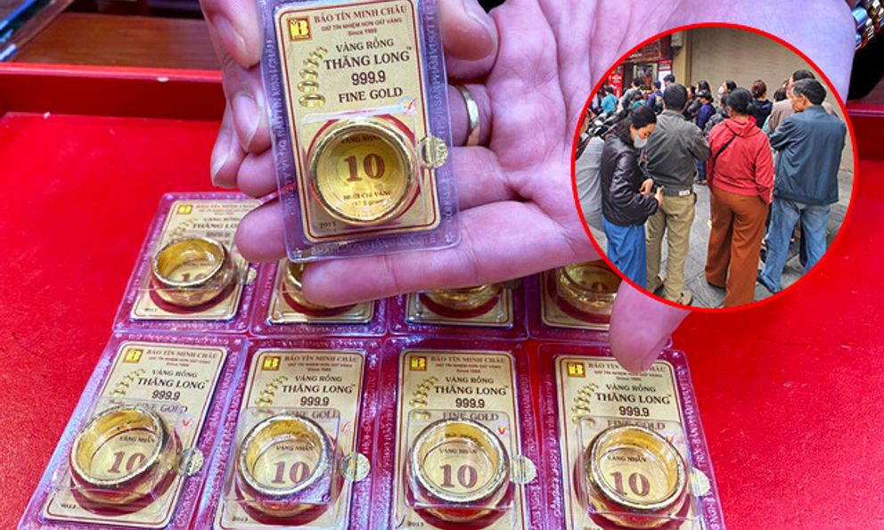 Giá vàng tăng mạnh, đôi vợ chồng ở Hà Nội chốt liền 600 chỉ, tin chắc sẽ lãi