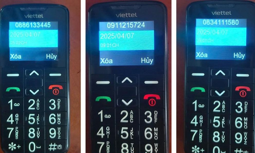 Nhận điện thoại từ 3 số điện thoại này, người phụ nữ lập tức đến công an trình báo