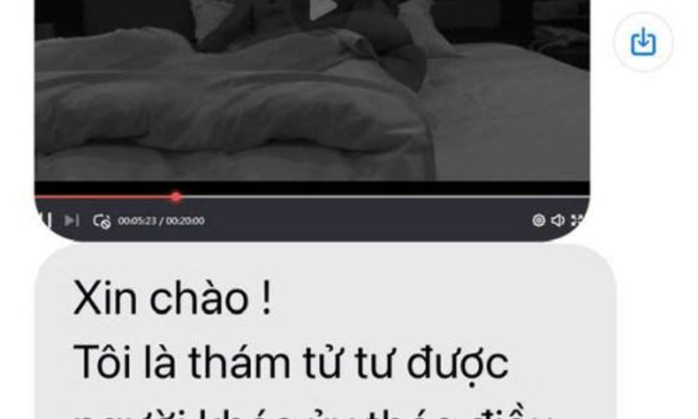 Nhiều người có điều kiện kinh tế, địa vị xã hội lập tức báo công an khi nhận được tin nhắn này