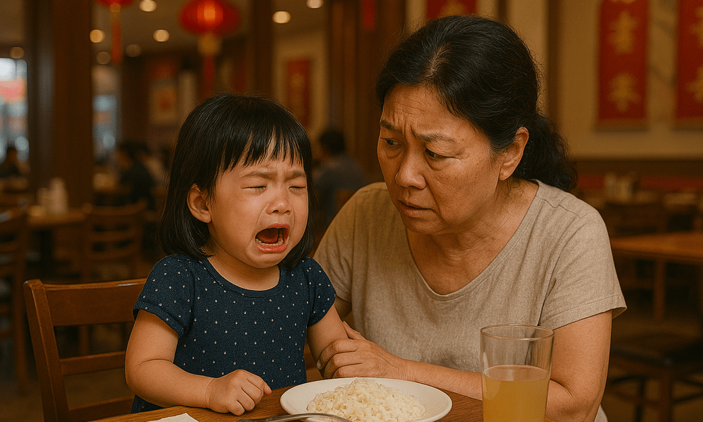 Cháu gái bỗng khóc thét khi bị chạm vào lưng, bà nội bật khóc khi phát hiện sự thật sau lớp áo