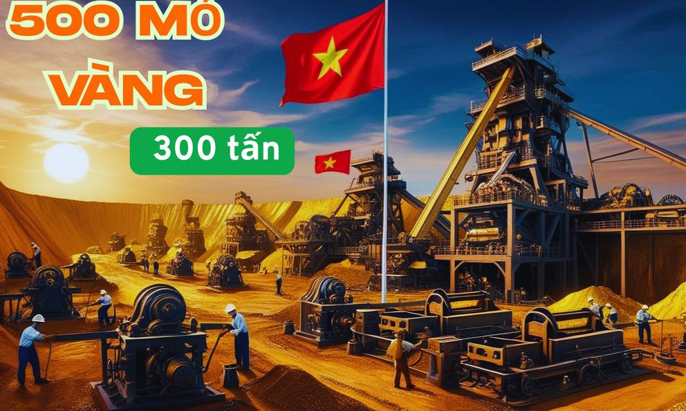Việt Nam liên tiếp phát hiện mới, bất ngờ về số mỏ vàng, trữ lượng tổng lên tới 300 tấn và chưa dừng lại?
