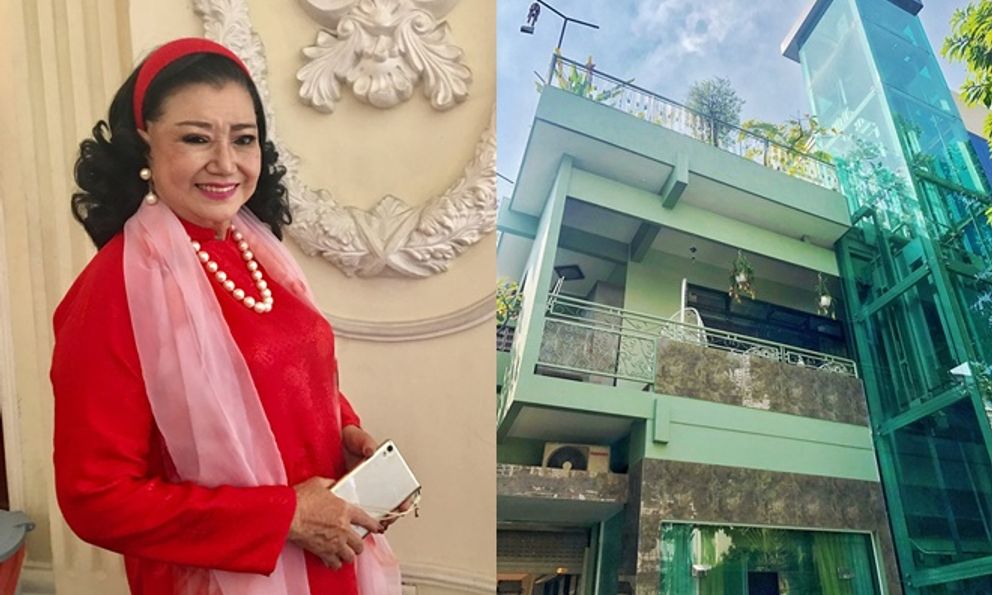 Nữ NSND sở hữu biệt thự mặt tiền 50 năm tuổi, bề thế ở trung tâm TP.HCM, là 