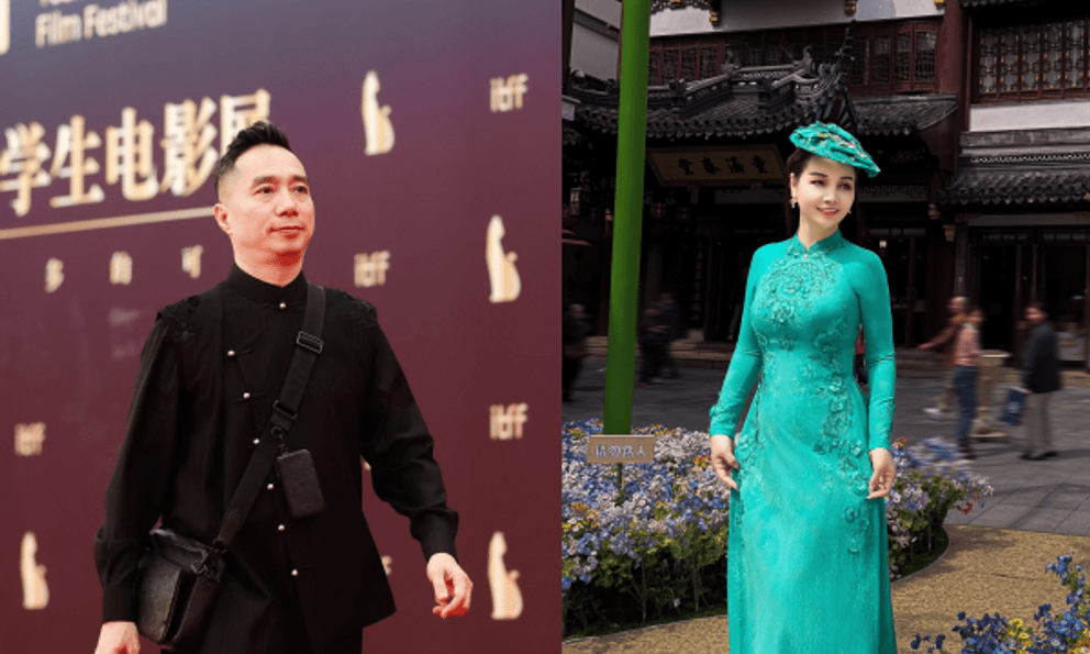 NTK Đỗ Trịnh Hoài Nam mang bộ sưu tập áo dài mới tới Thượng Hải, Mai Thu Huyền hóa 