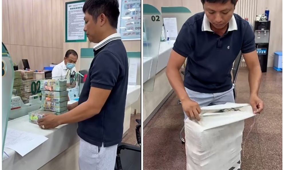 Mua vé số bỏ quên trong túi, 3 ngày sau biết kết quả, người đàn ông vội mang bao lớn đi nhận tiền