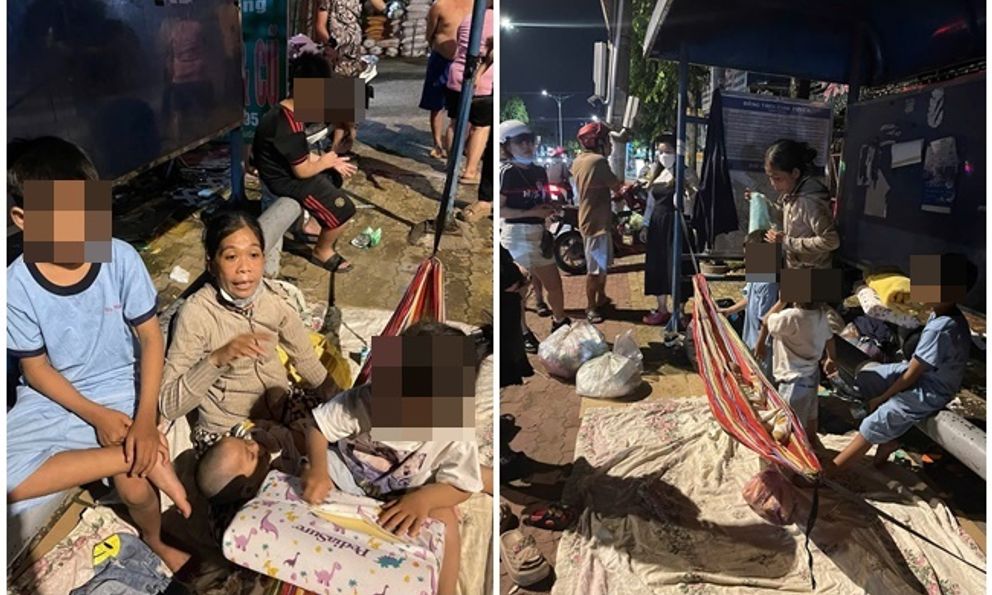 Bị chồng lấy hết tài sản, người phụ nữ dắt 4 con nhỏ ra trạm xe buýt ngủ: Đã có cách giải quyết