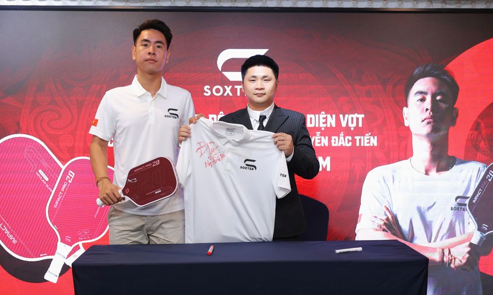 Đắc Tiến, Minh Tuấn chính thức tham gia đường đua Pickleball