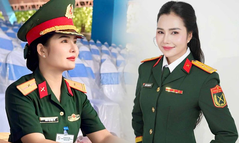 Giọng đọc nữ “chạm trái tim” tại lễ diễu binh, diễu hành 30/4: Xinh như Hoa hậu, 33 tuổi đã là Thiếu tá