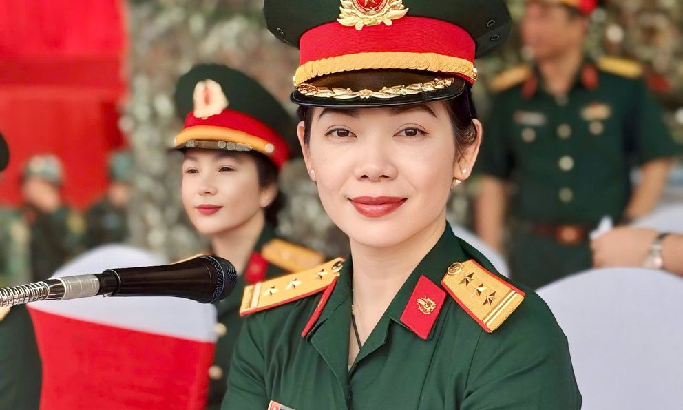 Nữ Thượng tá 5 lần đọc thuyết minh diễu binh, diễu hành, tiết lộ phải thi tuyển rất gắt gao