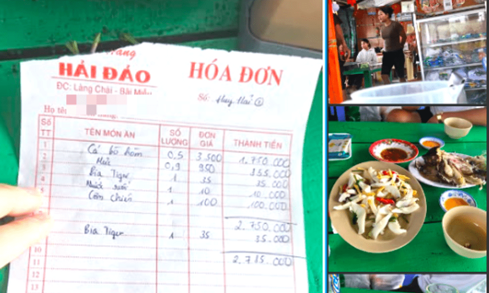 Quán ở Nha Trang bị tố 