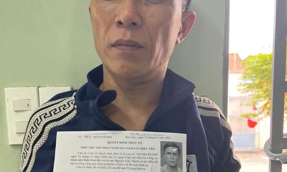 Khống chế, bắt giữ đối tượng truy nã Nguyễn Tiến Thạnh