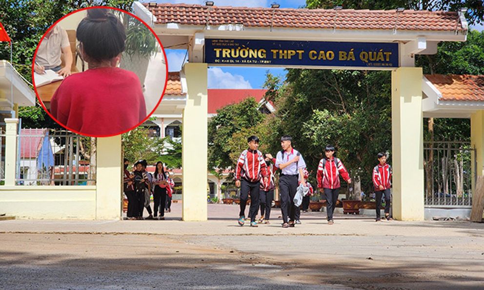 Vụ nhiều học sinh lớp 12 “tự nguyện” xin nghỉ học: Hiệu trưởng hẹn gặp, nói “có thi cũng không đậu”