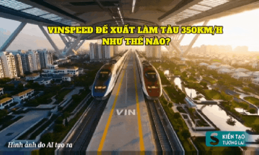 Quy mô khủng tuyến đường sắt tốc độ cao dài 1.541km VinSpeed đề xuất làm 'thần tốc' trong 5 năm