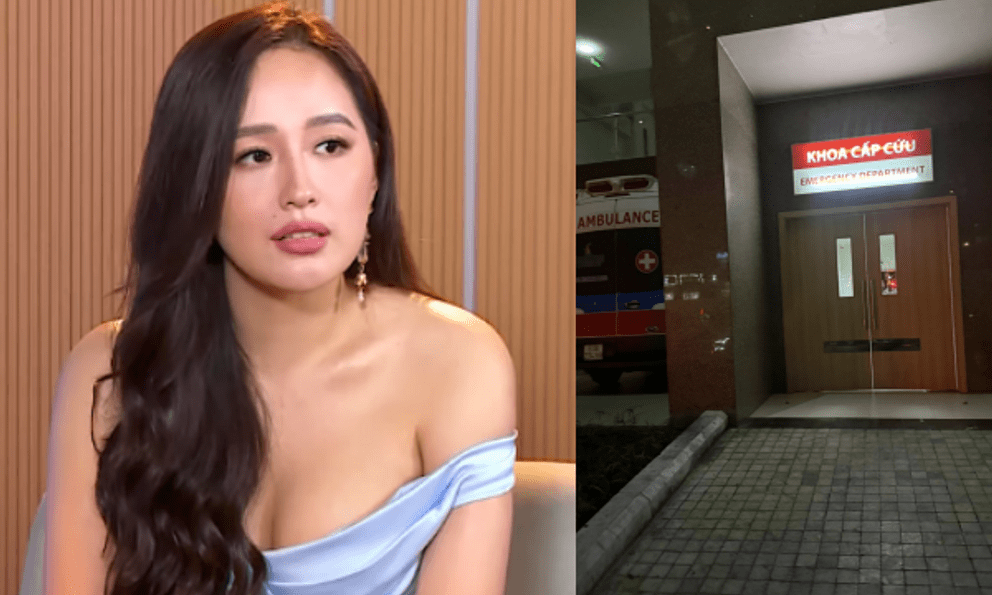 Hoa hậu Mai Phương Thúy đang ăn lẩu thì khó thở, nhập viện gấp