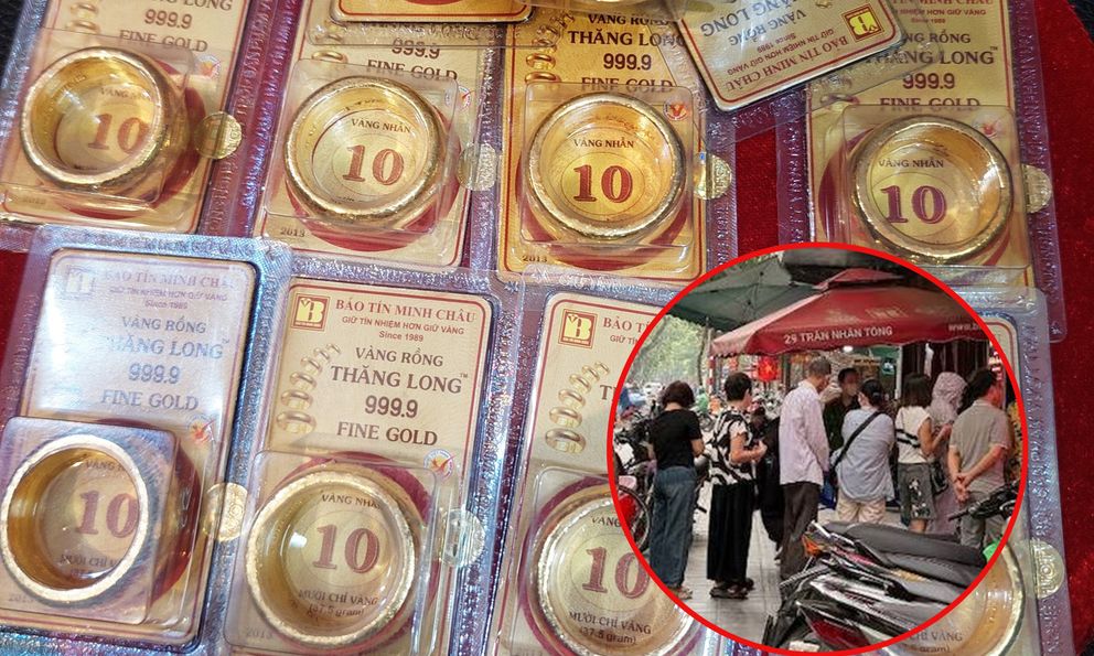 Cứ mua vàng xong là giá 