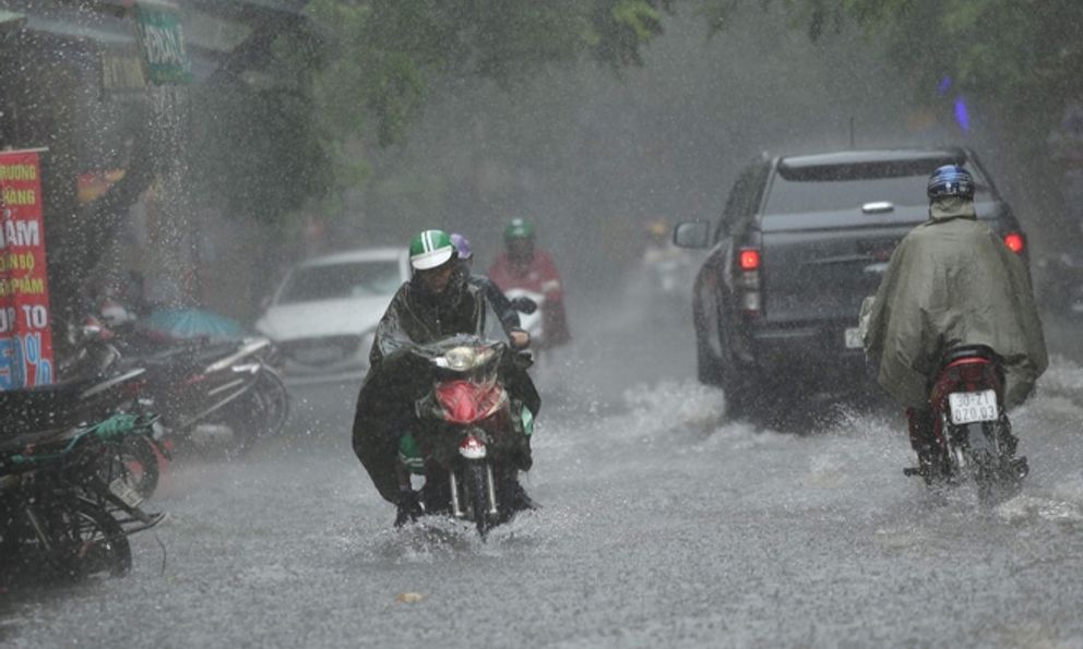 Từ mai, nhiều nơi mưa to đến rất to