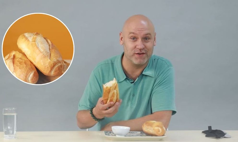 Khách Tây thích mê 1 kiểu ăn bánh mì của người Việt, thốt lên ‘ngon quá’, 'thật không công bằng’