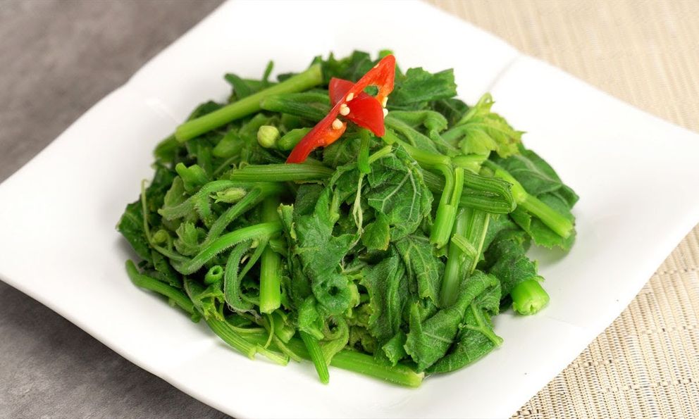 Việt Nam có loại rau giàu sắt hơn thịt bò, Trung Quốc ví là 