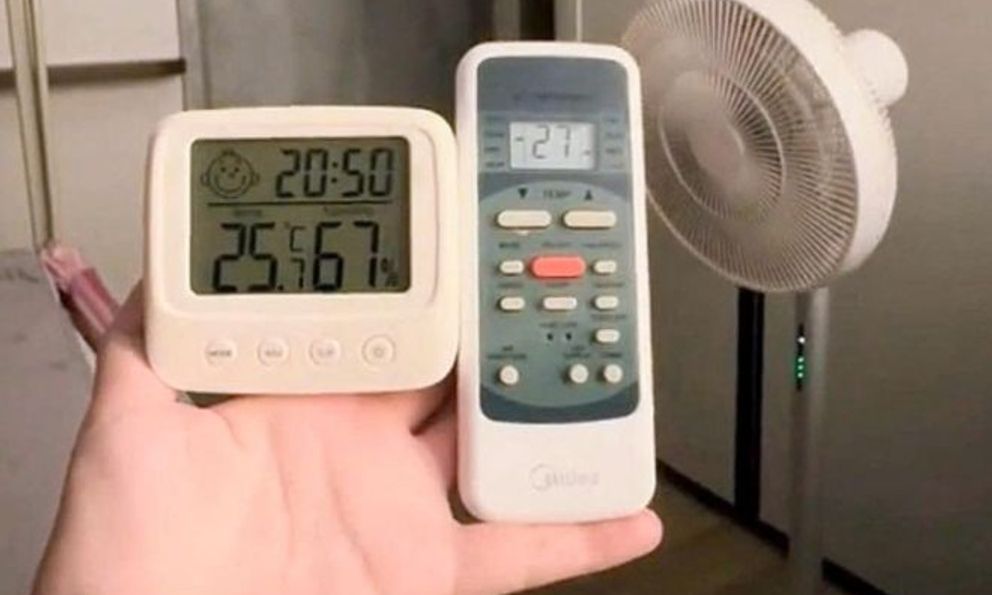 Bật điều hòa 25 độ thì nhiệt độ phòng có được mát đúng 25 độ? Người dùng chứng minh bằng 1 thứ