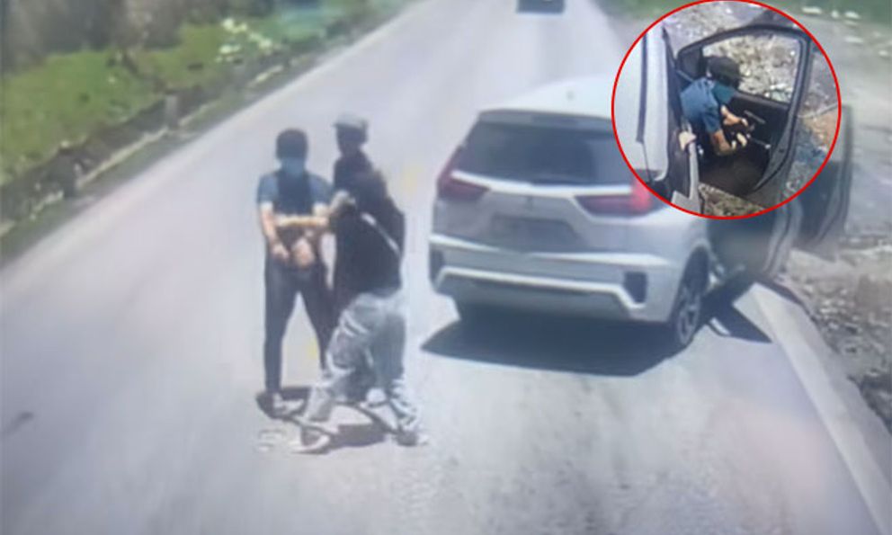 Chân dung 2 người đàn ông rút súng, dao chặn đầu dọa tài xế xe tải ở Phú Thọ