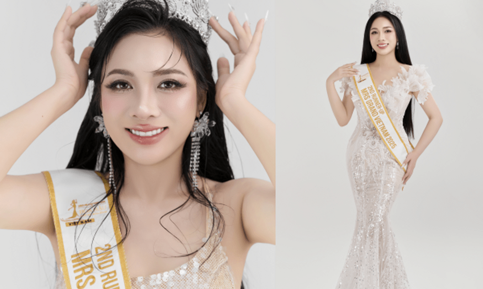 Học vấn ấn tượng của Á hậu Mrs Grand Vietnam 2025 Tô Thị Lý