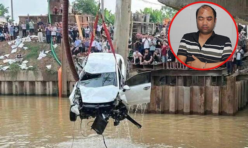 Vụ ô tô lao xuống sông sau khi tông 2 xe máy khiến 3 người chết: Lý do báo cáo nhầm người cầm lái
