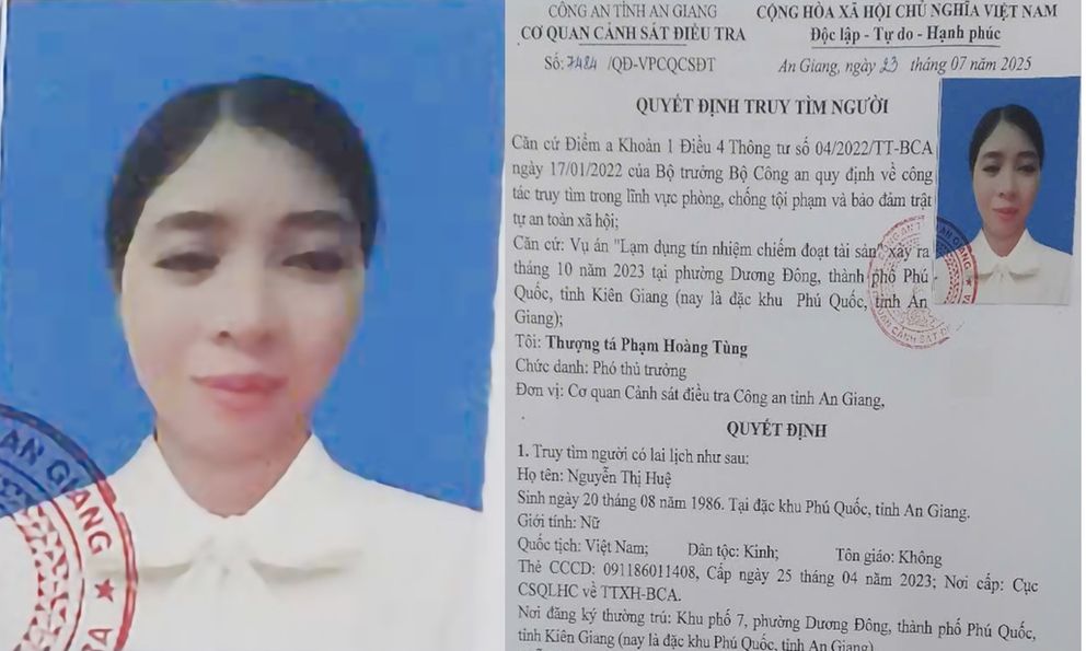 Truy tìm người phụ nữ mượn 600 triệu đồng của nhân viên ngân hàng