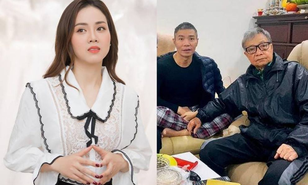 Vợ NSND Công Lý chia sẻ đoạn tin nhắn với bố chồng, muốn khóc vì 2 chữ