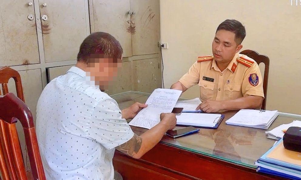 Trưởng Phòng CSGT Công an Hà Nội nhận phản hồi 